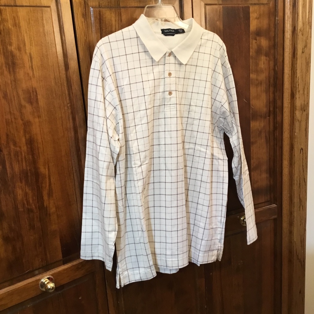 Nautica cotton long sleeve pullover, size XXL, never worn,